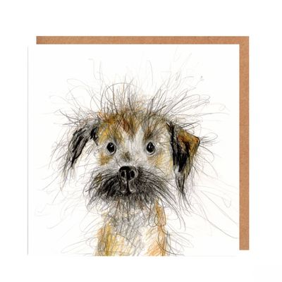 Border Terrier card