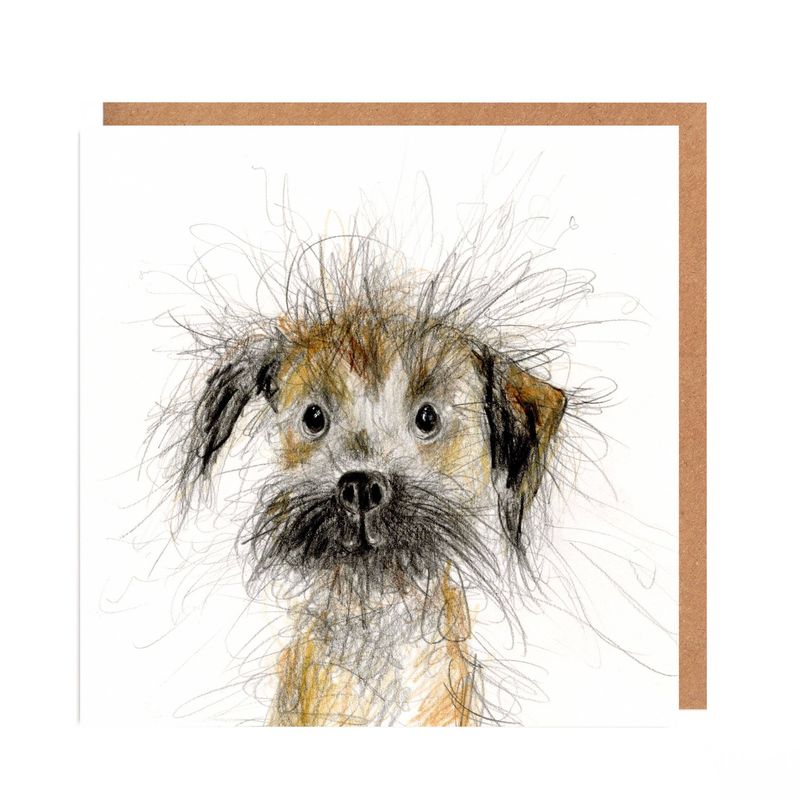 Border Terrier card