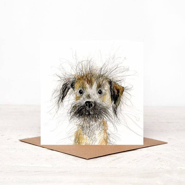 Border Terrier card
