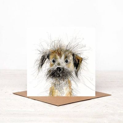Border Terrier card