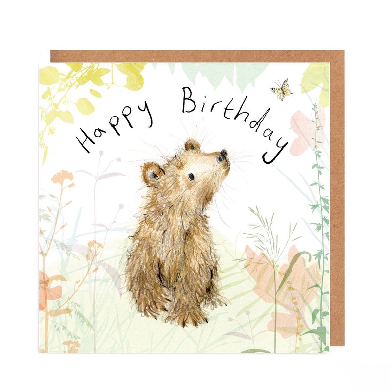 Bear Birthday card
