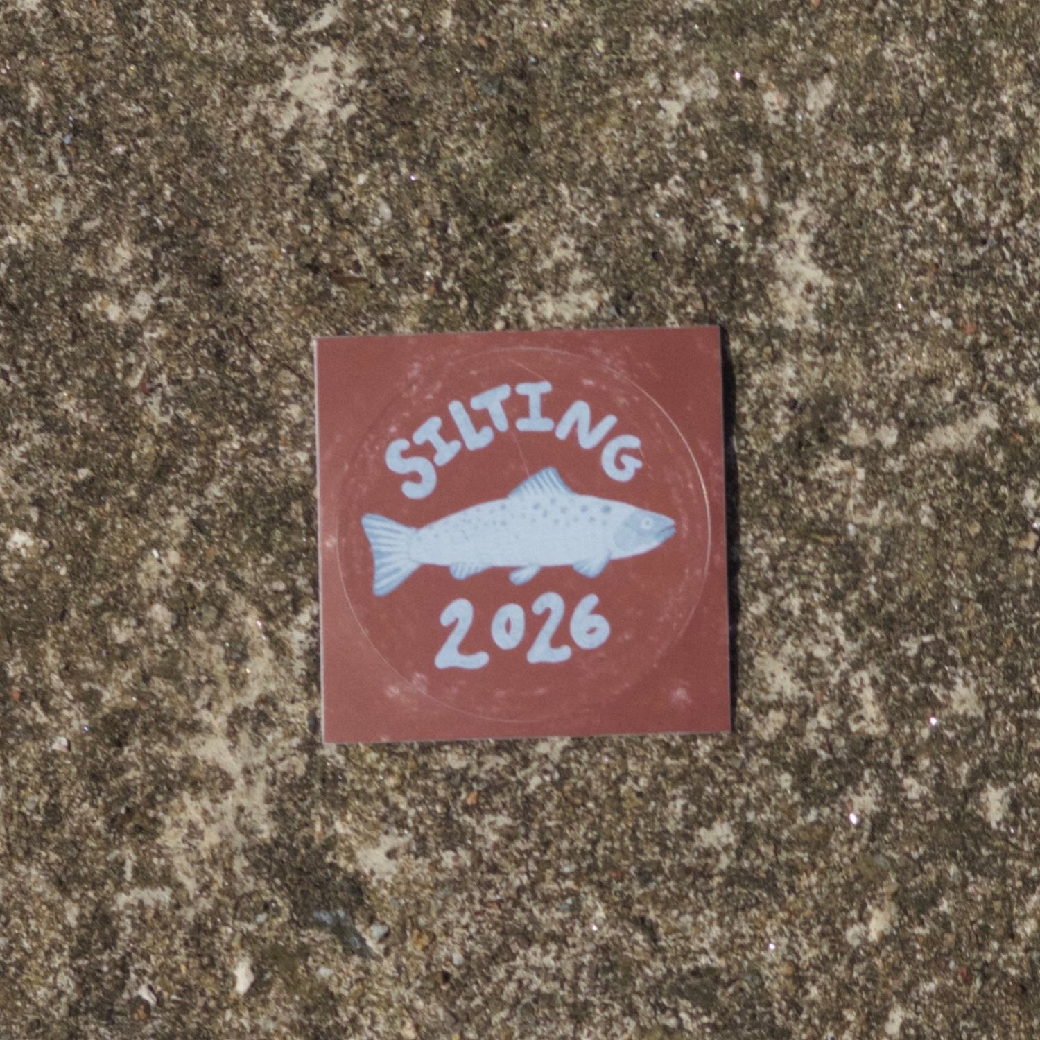 sticker by Han Fraise, design: silting 2026