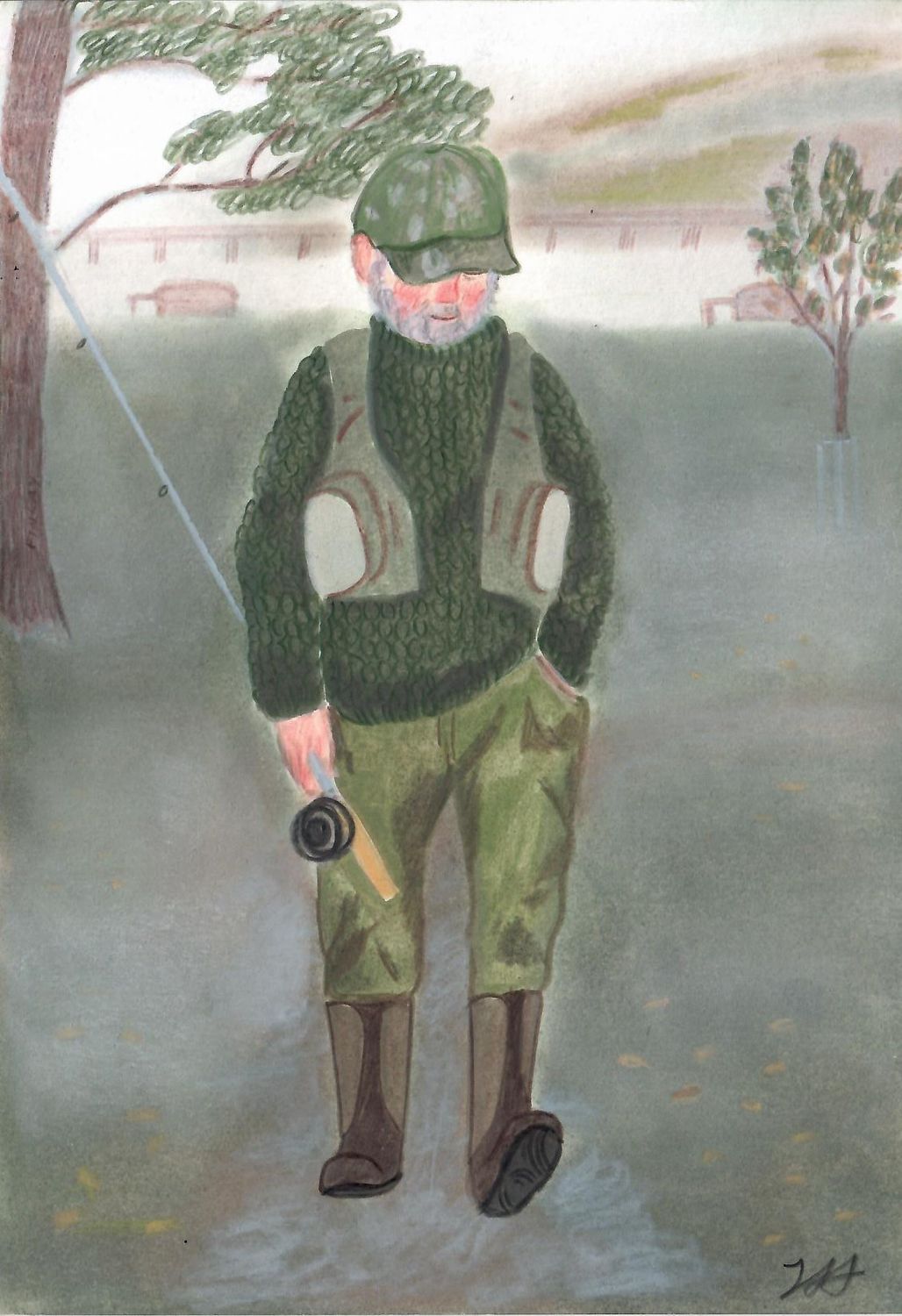 Fisherman by Han Fraise