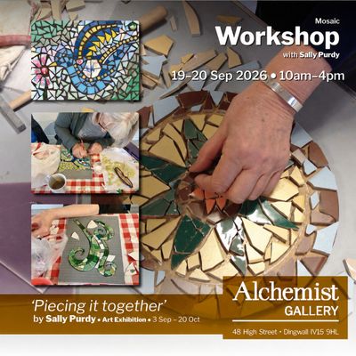 2-Day Introduction to Mosaics Workshop with Sally Purdy