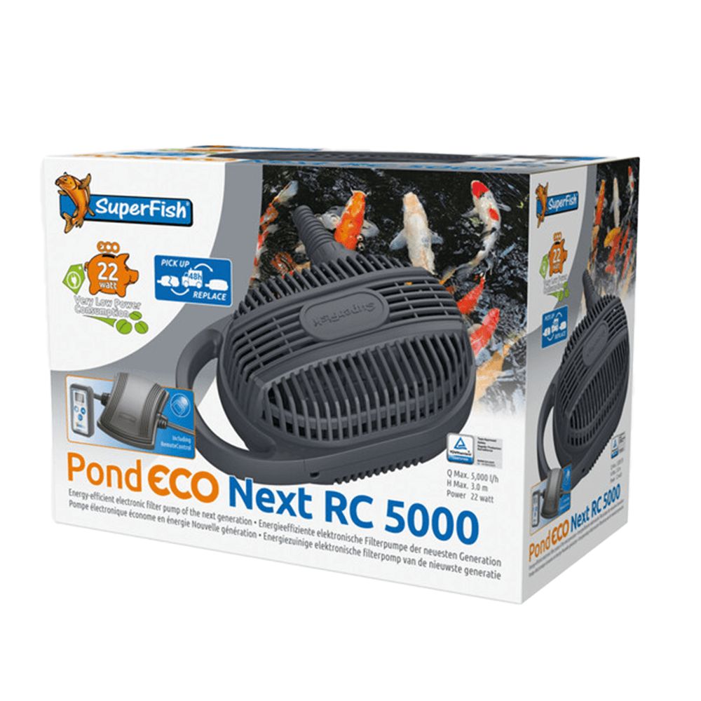 SuperFish Pond ECO Next RC 5000 22W