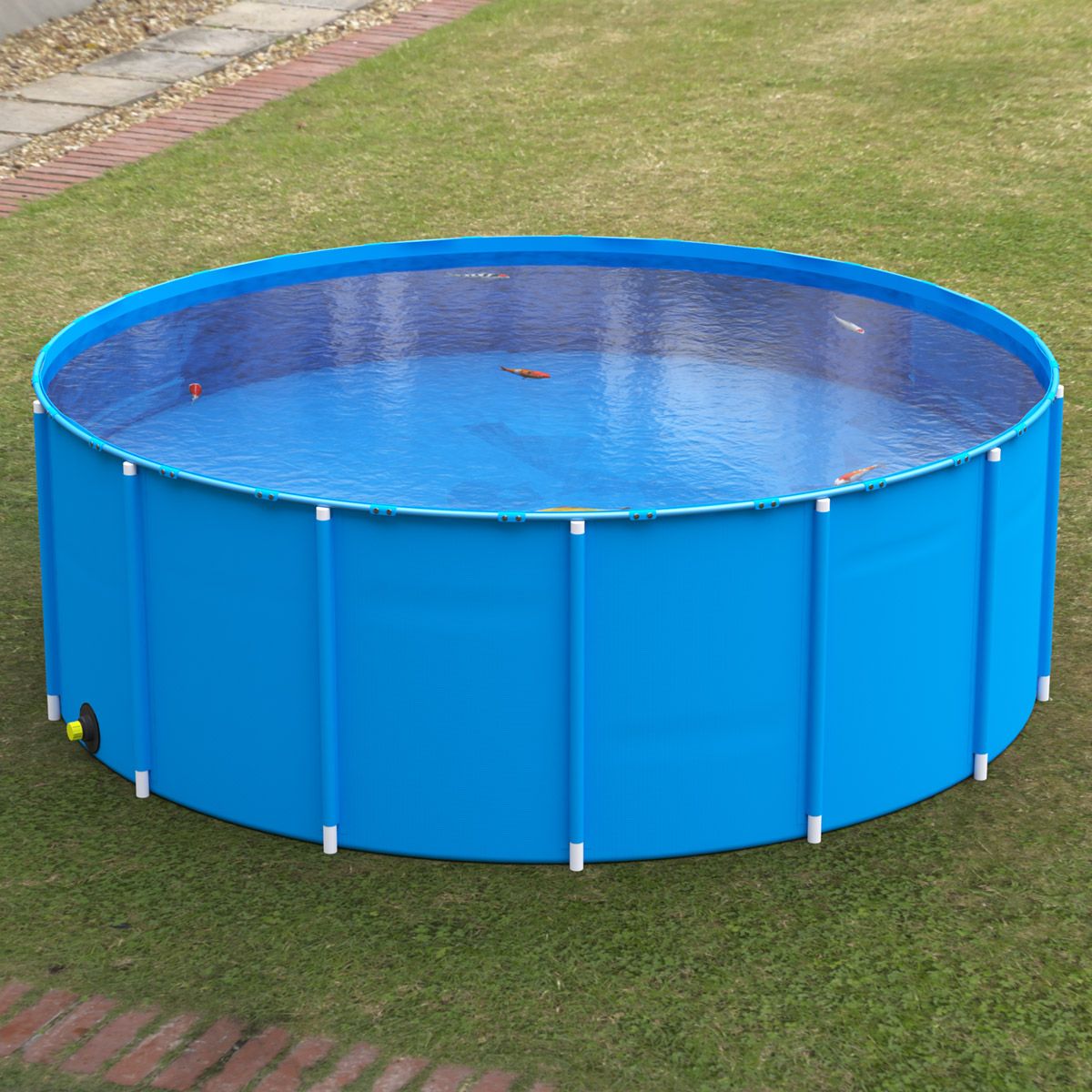 3m Diameter x 1m High Koi Vat