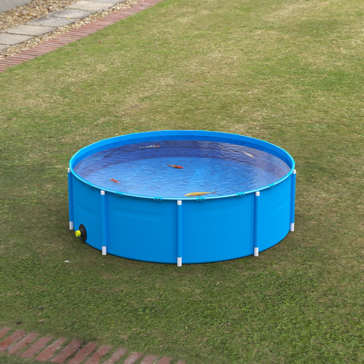 2m Diameter x 0.6m High Koi Vat