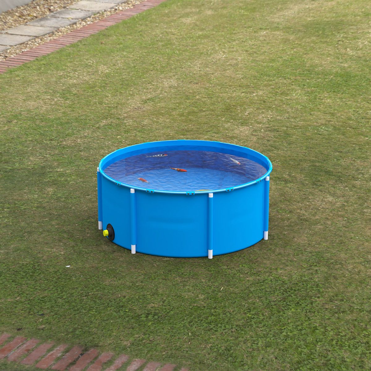 1.5m Diameter x 0.6m High Koi Vat
