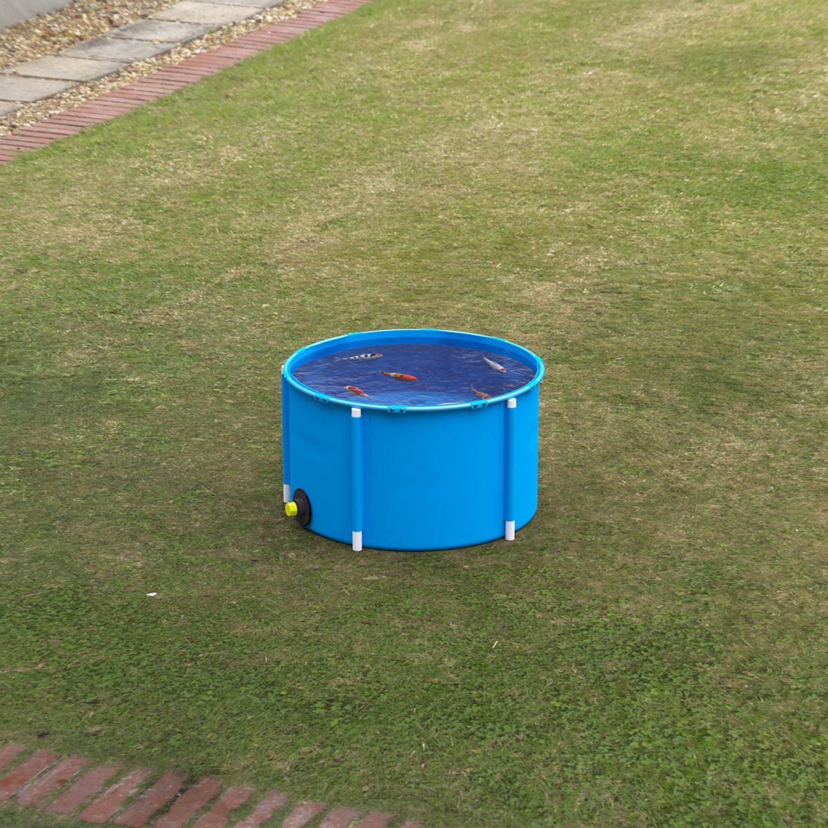 1m Diameter x 0.6m High Koi Vat