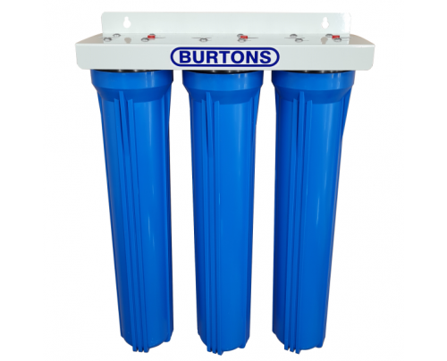 Burtons 20" 3 Stage Dechlorinator with cartridges