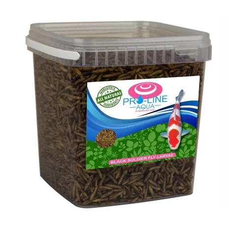 Pro line Aqua BSF "Black Solid Fly" Larvae 2.5Ltr 400g