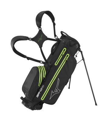 Mizuno BR-DRI Stand Bag - Black/Green -