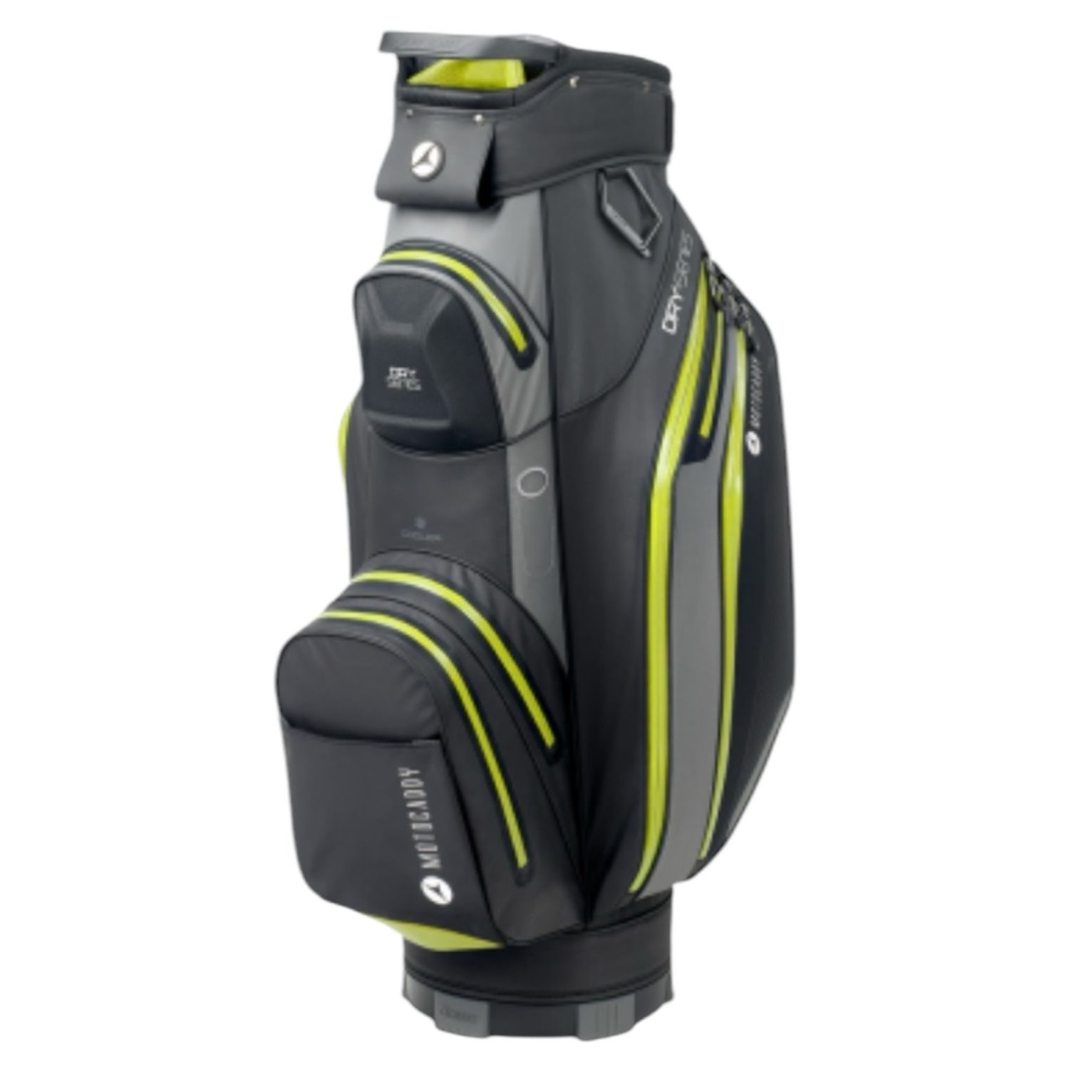 2024 Motocaddy Dry Series Cart Bag Black/Lime