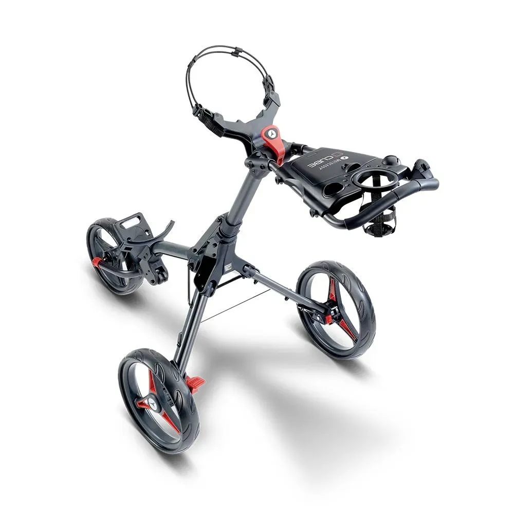 Motocaddy Cube Push Trolley, Colour: Red