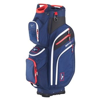 Mizuno BR-D4 Cart Bag - Navy/Red -
