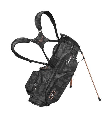 Mizuno BR-DX Stand Bag - Black Camo/Copper -