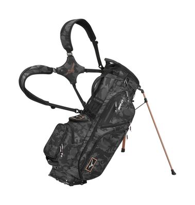 Mizuno BR-DX Stand Bag - Black Camo/Copper -