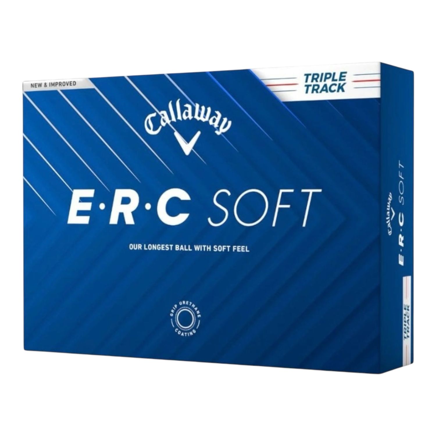 Callaway 2025 ERC Triple Track Golf Balls I White