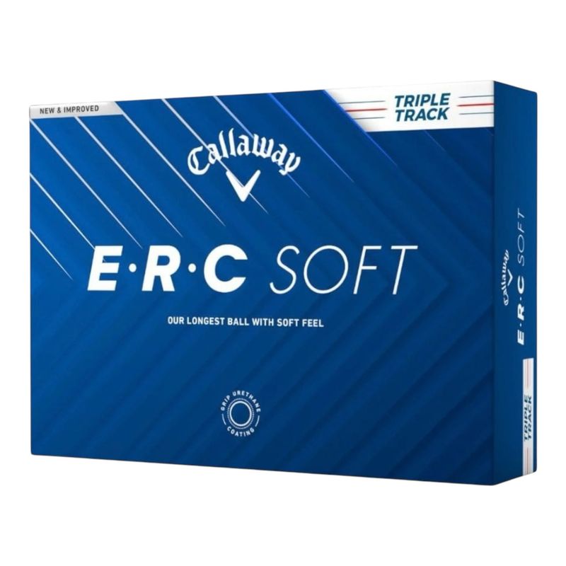 Callaway 2025 ERC Triple Track Golf Balls I White