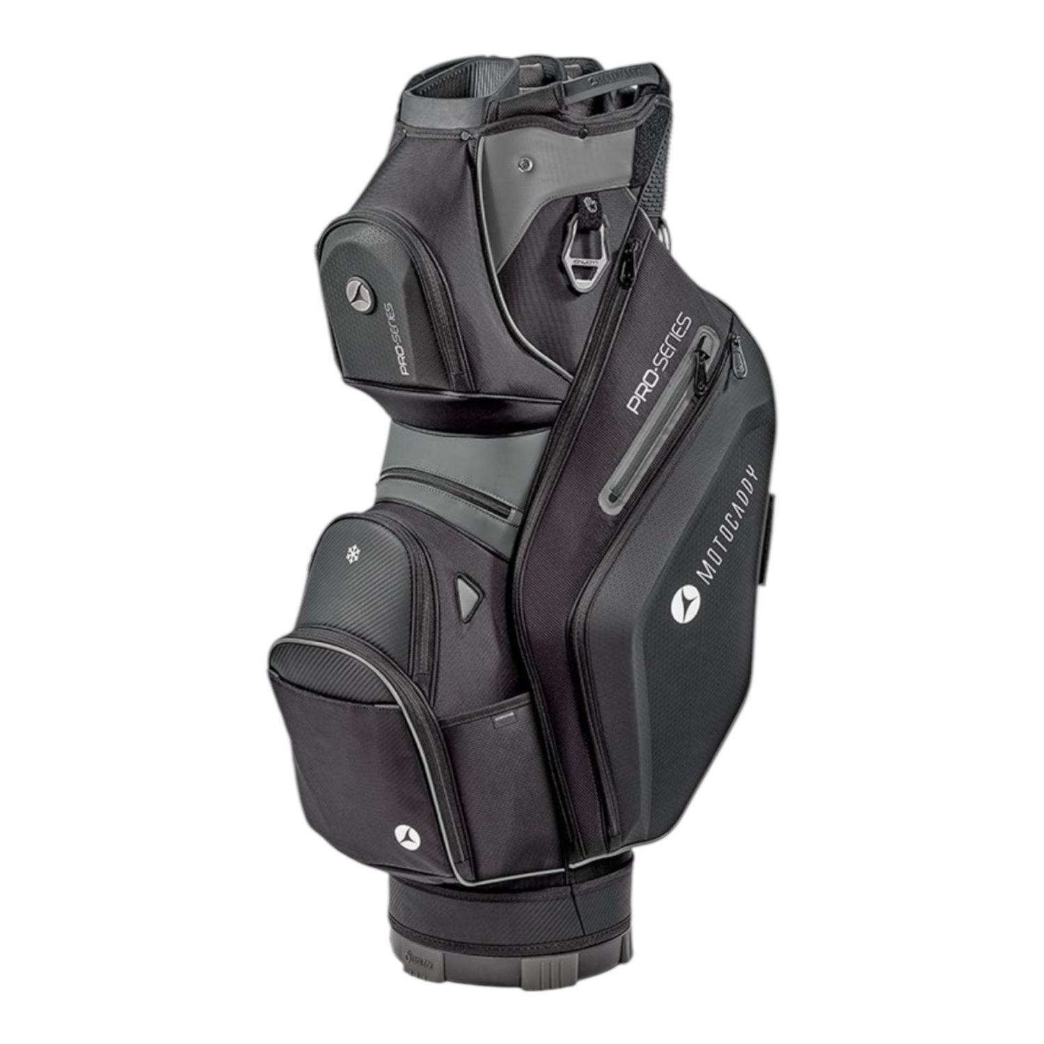 Motocaddy 2025 Pro Series Cart Bag | Black/Charcoal