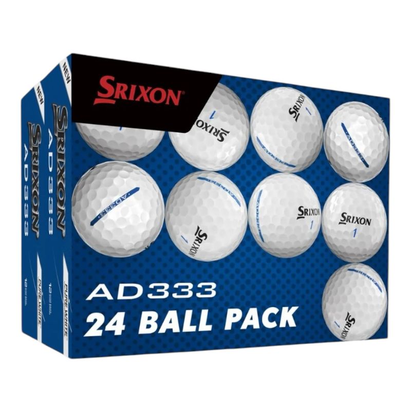 Srixon AD333 Double Dozen Golf Balls I White