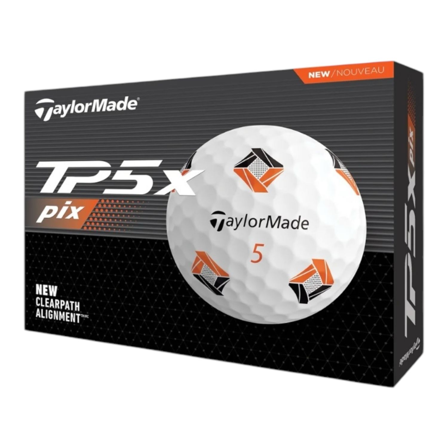 TaylorMade TP5x Pix 3.0 Golf Ball Dozen