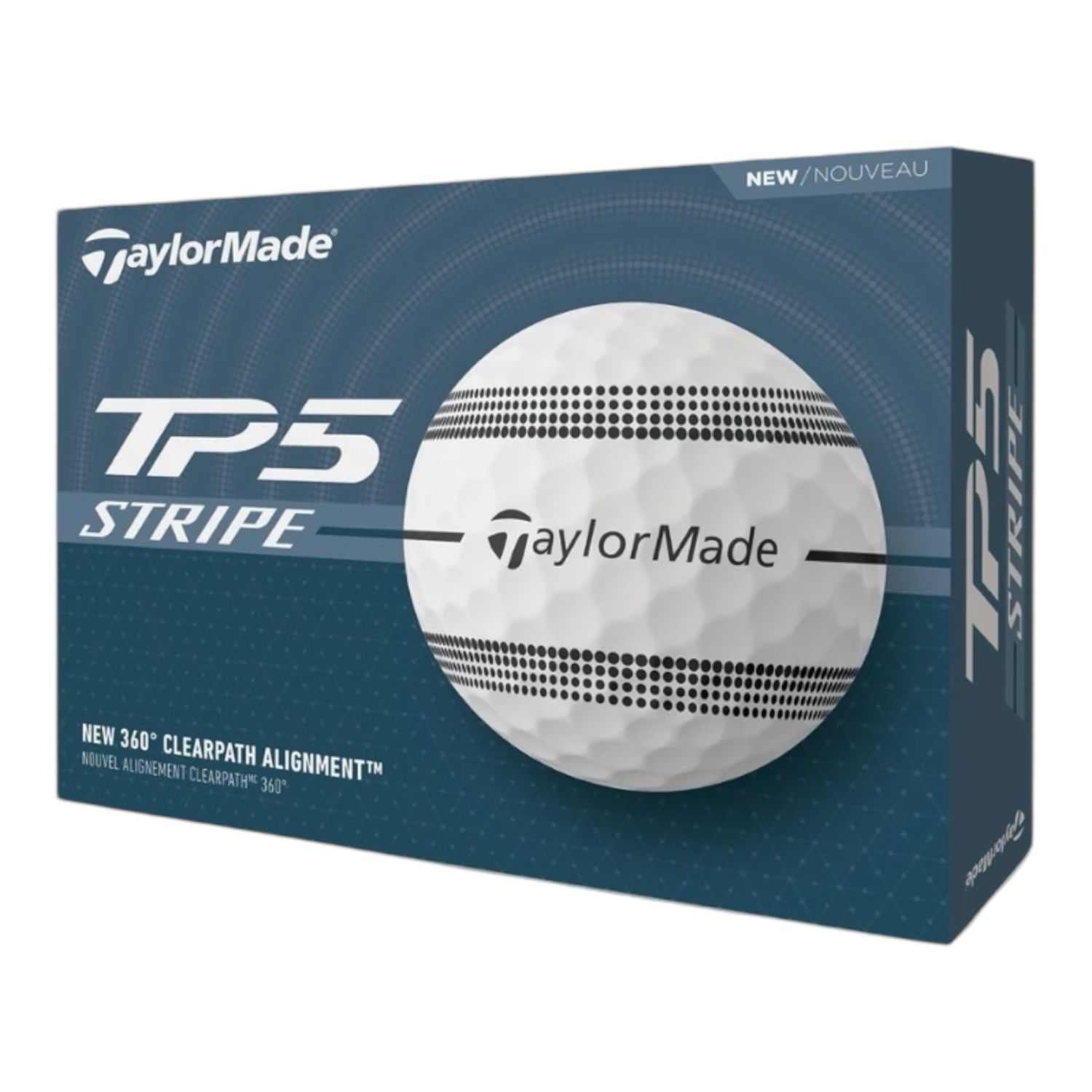 TaylorMade TP5 Stripe Golf Ball Dozen