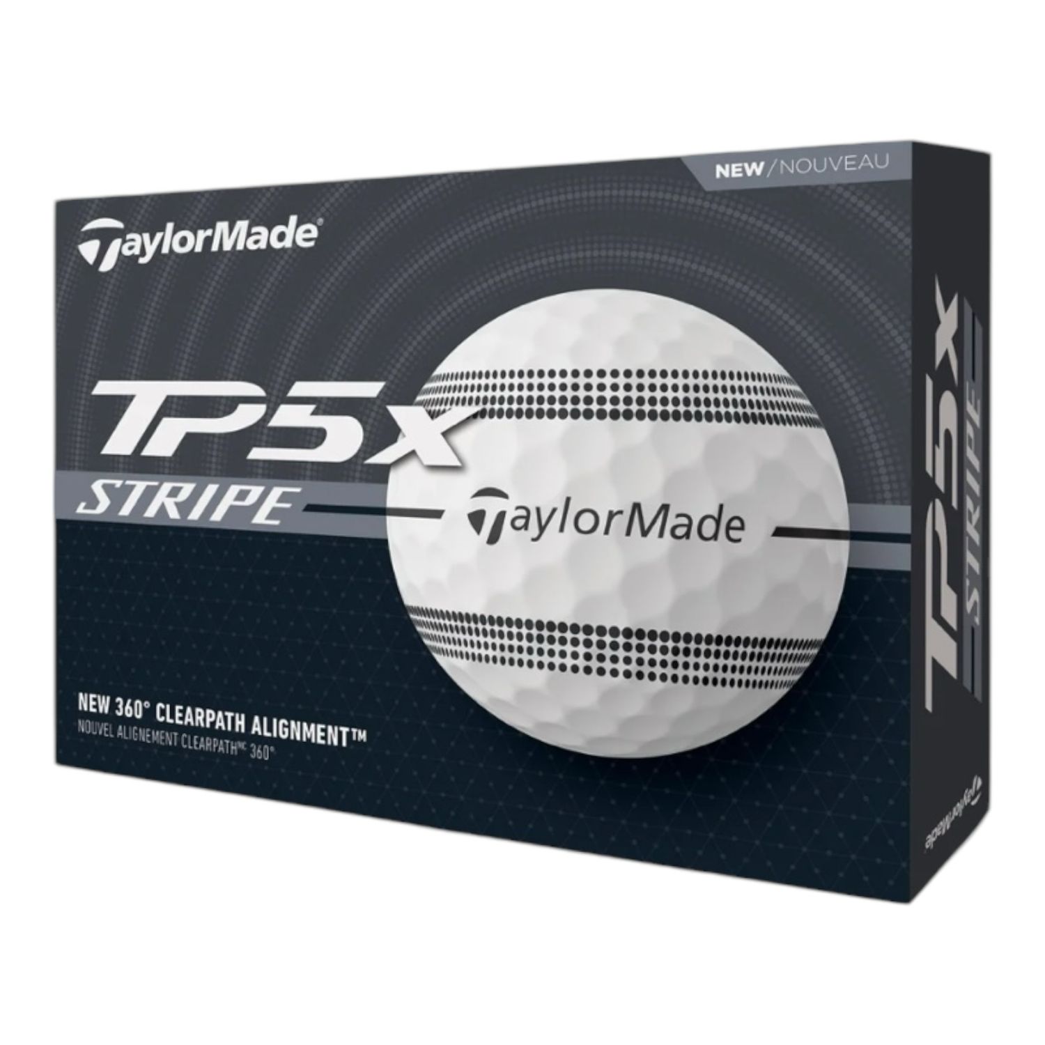 TaylorMade TP5x Stripe Golf Ball Dozen