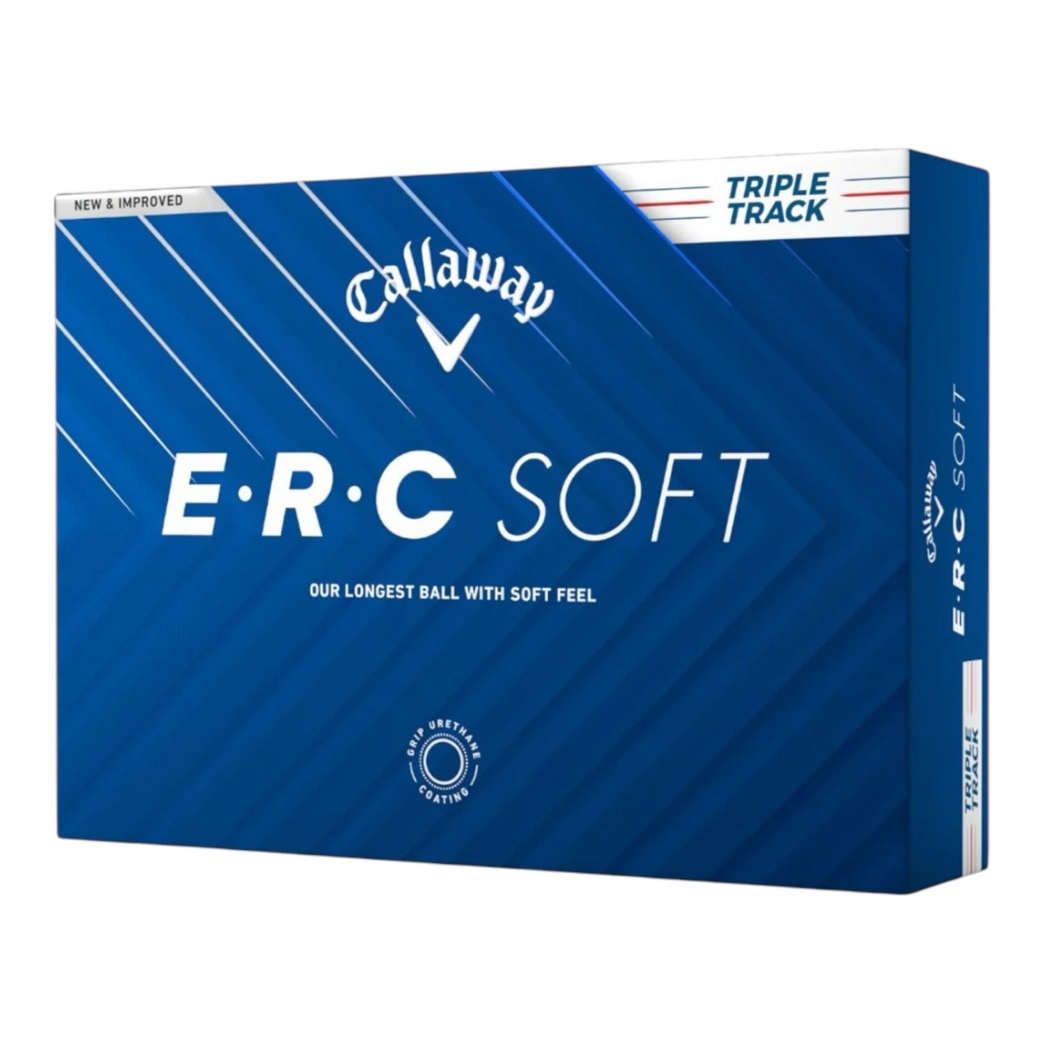 Callaway ERC Soft Triple Track Golf Balls | Yellow