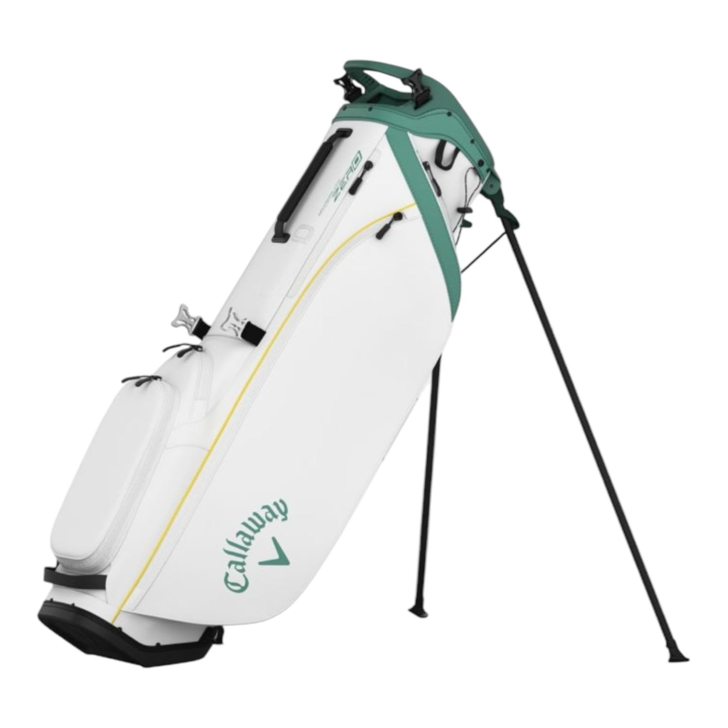 Callaway Hyperlite Zero Stand Bag White/Green/Gldnnrd
