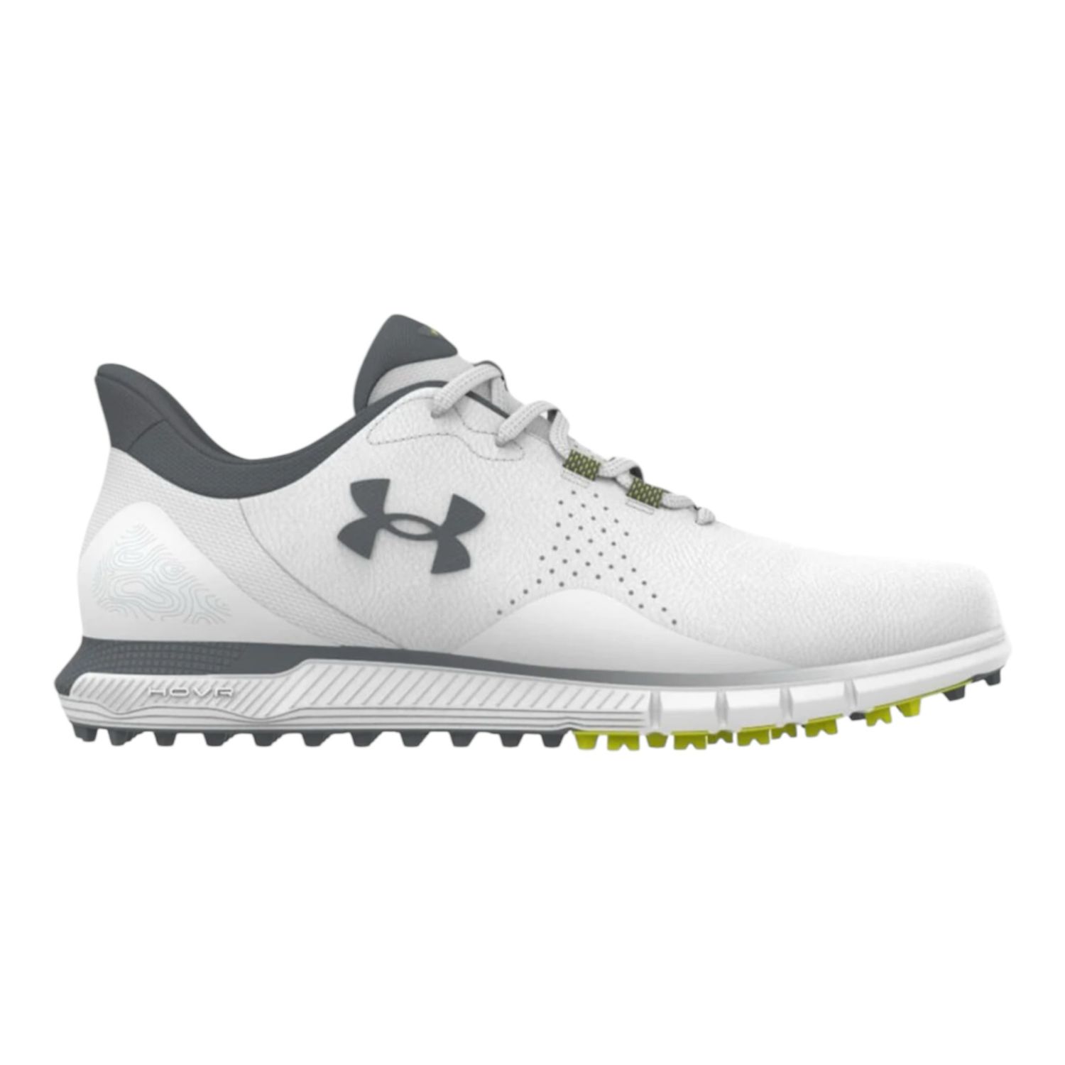 Under Armour Drive Fade SL Golf Shoe WHITE/ GREY / GREEN
