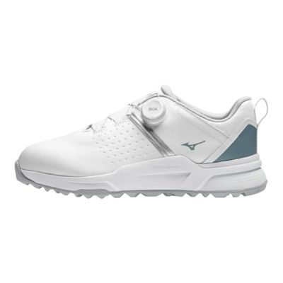 Mizuno Hazard Enerzy Boa Golf Shoe Snow White/Citadel