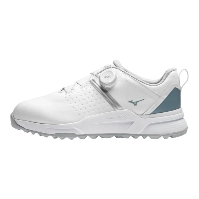 Mizuno Hazard Enerzy Boa Golf Shoe Snow White/Citadel