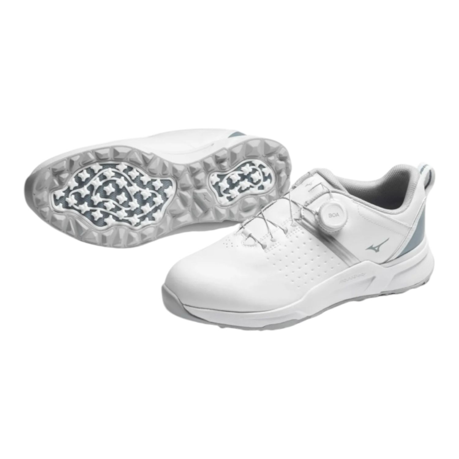 Mizuno Hazard Enerzy Boa Golf Shoe Snow White/Citadel