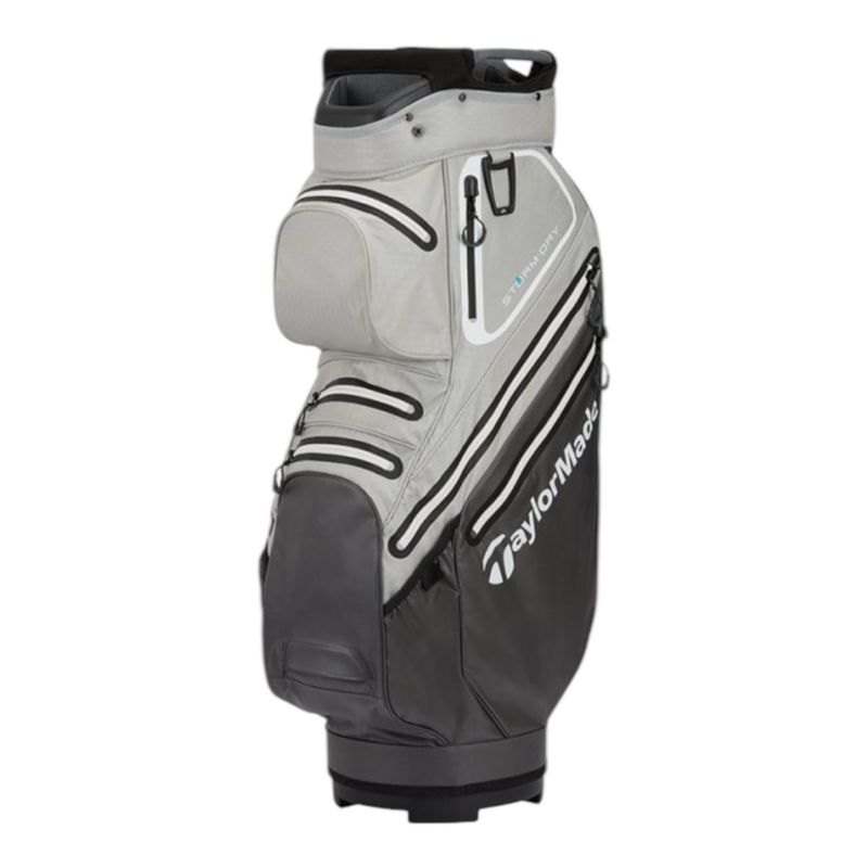 TaylorMade Storm Dry Waterproof Cart Bag DarkGrey/LightGrey