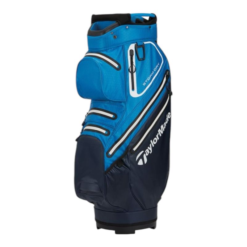 TaylorMade Storm Dry Waterproof Cart Bag Navy/Blue