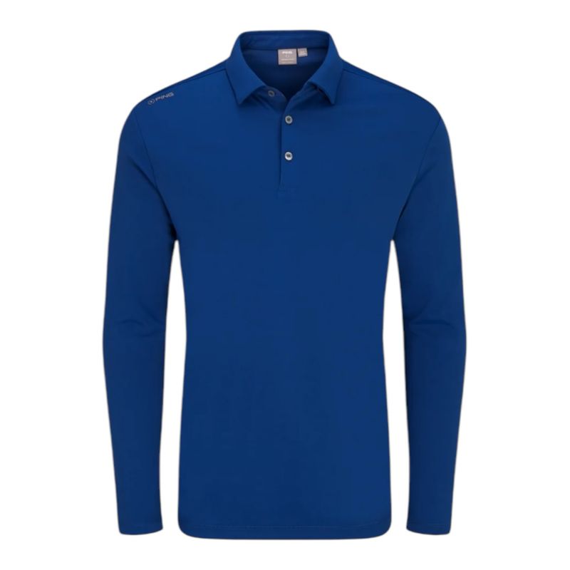 PING Lockwood Mens Long Sleeve Polo Shirt