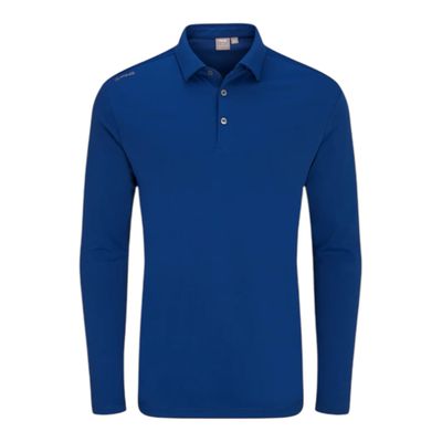 PING Lockwood Mens Long Sleeve Polo Shirt