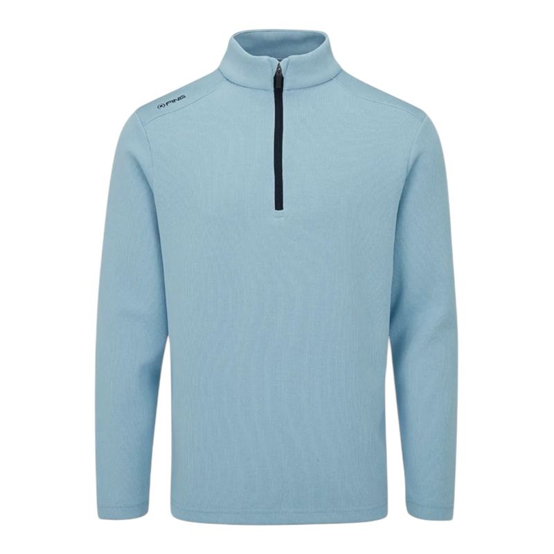 Ping Ramsey Men&#39;s Half Zip Ribbed Fleece