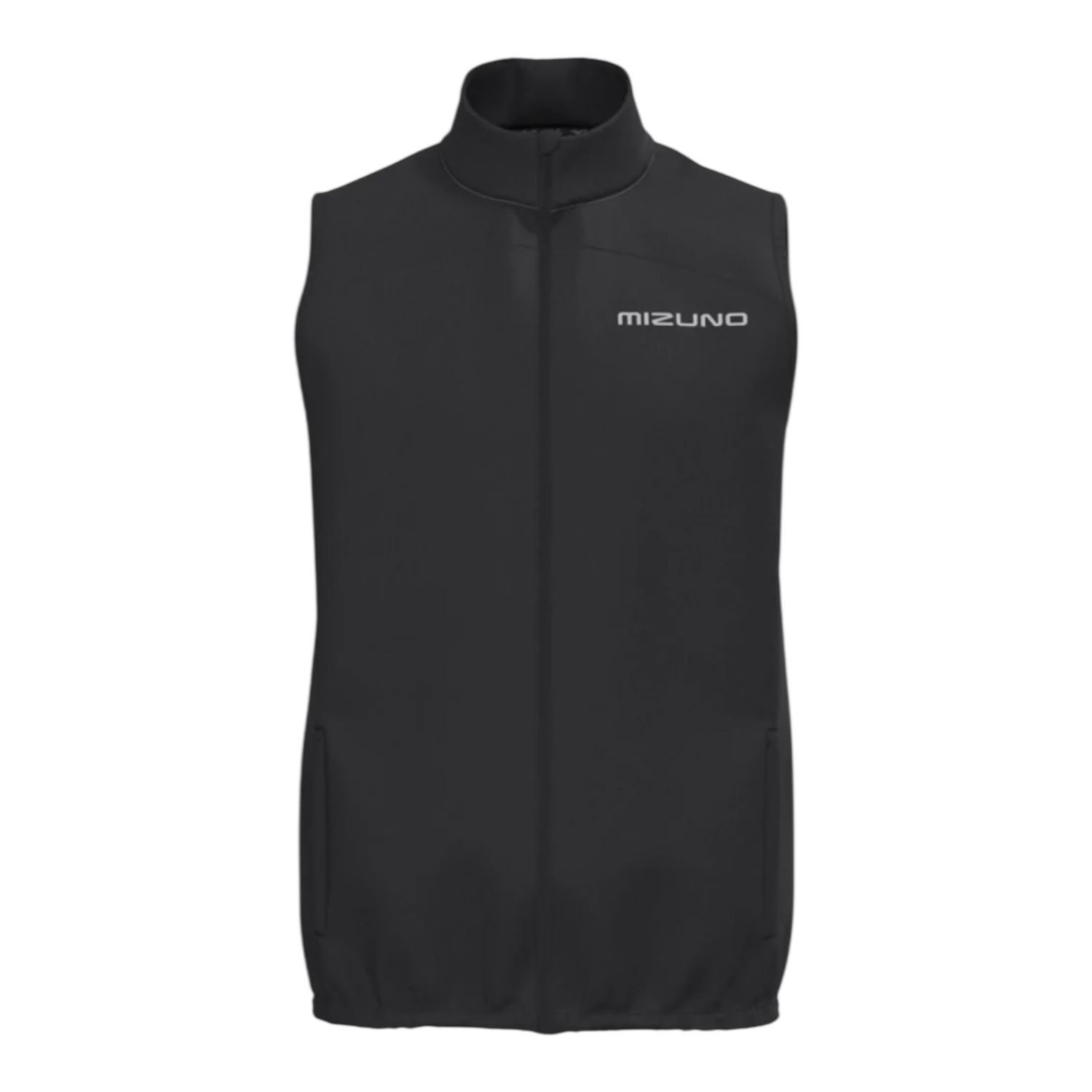 Mizuno Tech Gilet, Size: Medium, Colour: Black