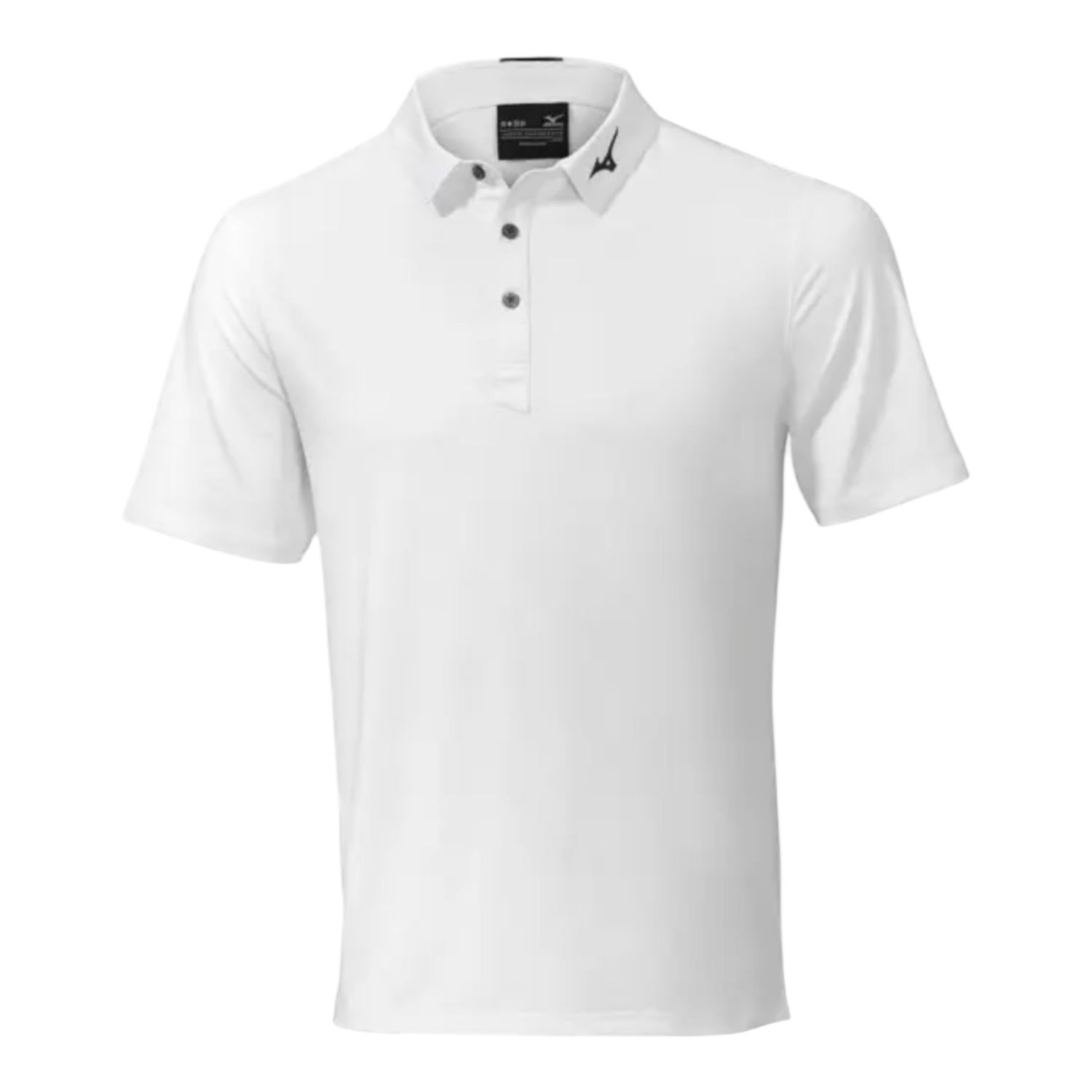 Mizuno Crested Polo Shirt, Size: Medium, Colour: White