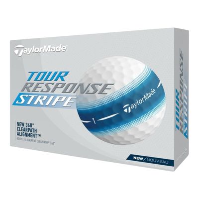 TaylorMade Tour Response Stripe Blue Golf Balls