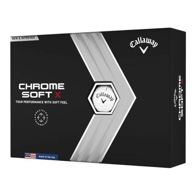 Callaway Chrome Soft X Dozen Golf Balls