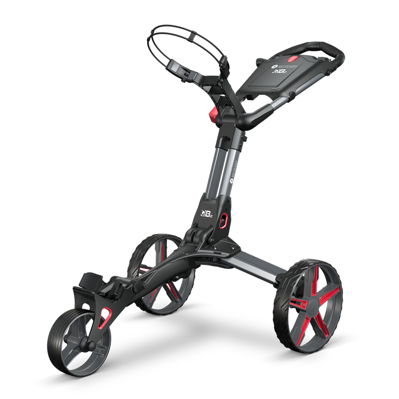 Motocaddy QB2 Push Trolley | RED