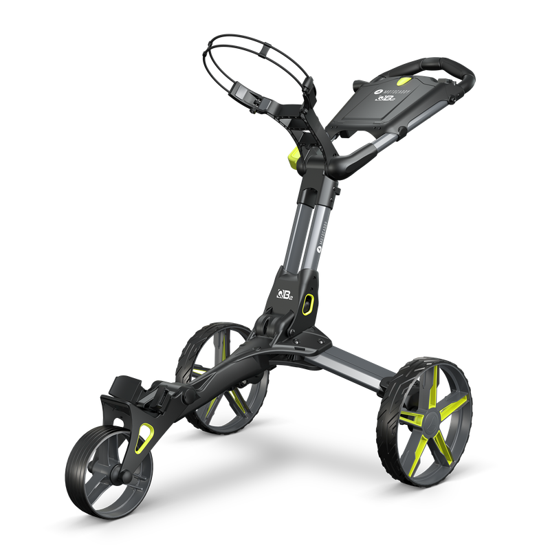 Motocaddy QB2 Push Trolley | LIME