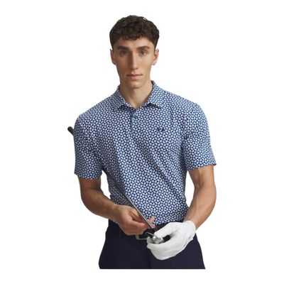 Under Armour Tee to Green Printed Polo