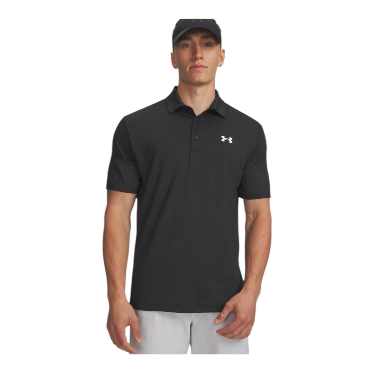 Under Armour Playoff 3.0 Polo, Size: Medium, Colour: Black - White