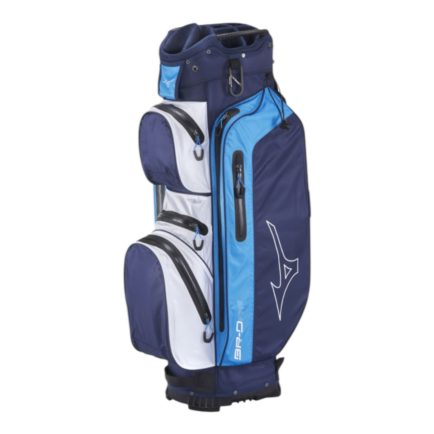 Mizuno BR-DRI Waterproof Cart Bag - Navy/Blue -