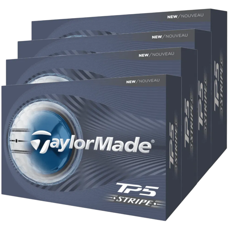 TaylorMade TP5 Stripe 2026 4 For 3 Golf Balls