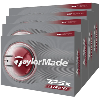 TaylorMade TP5x Stripe 2026 4 For 3 Golf Balls